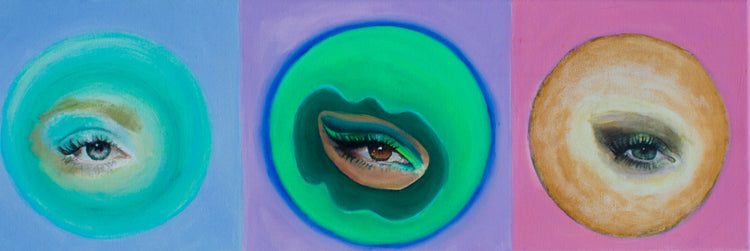 Optic Shock Series Starry Eyed Print