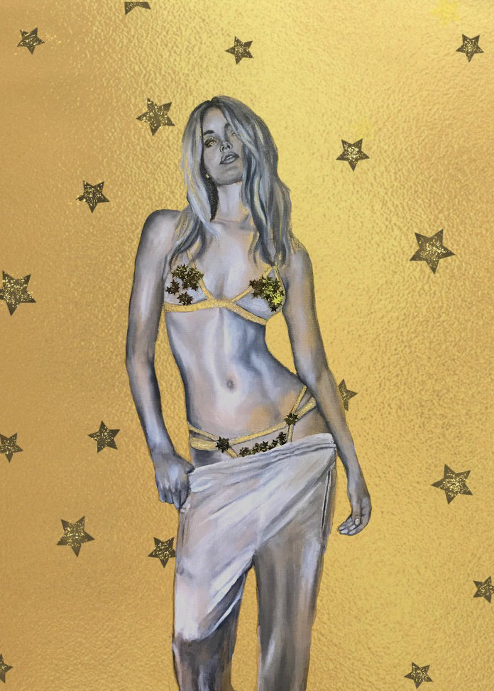 Lingerie Series Goldie Print