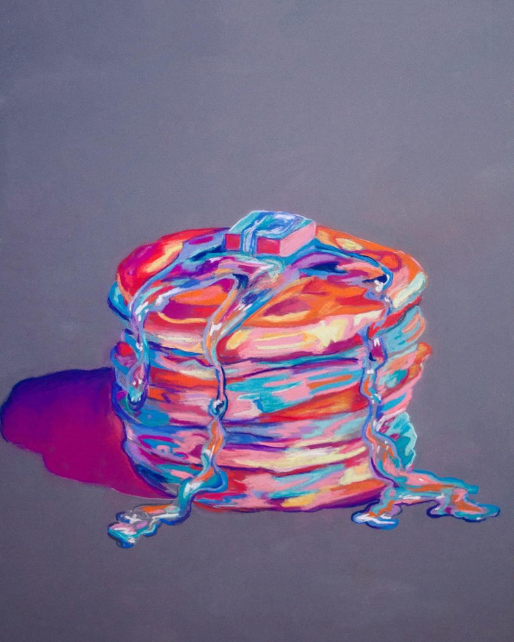 Rainbow Pancakes Print