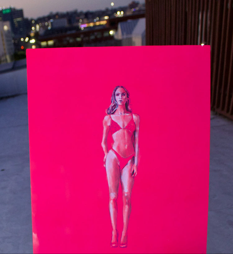 Rose-Tinted Ruin Original Artwork