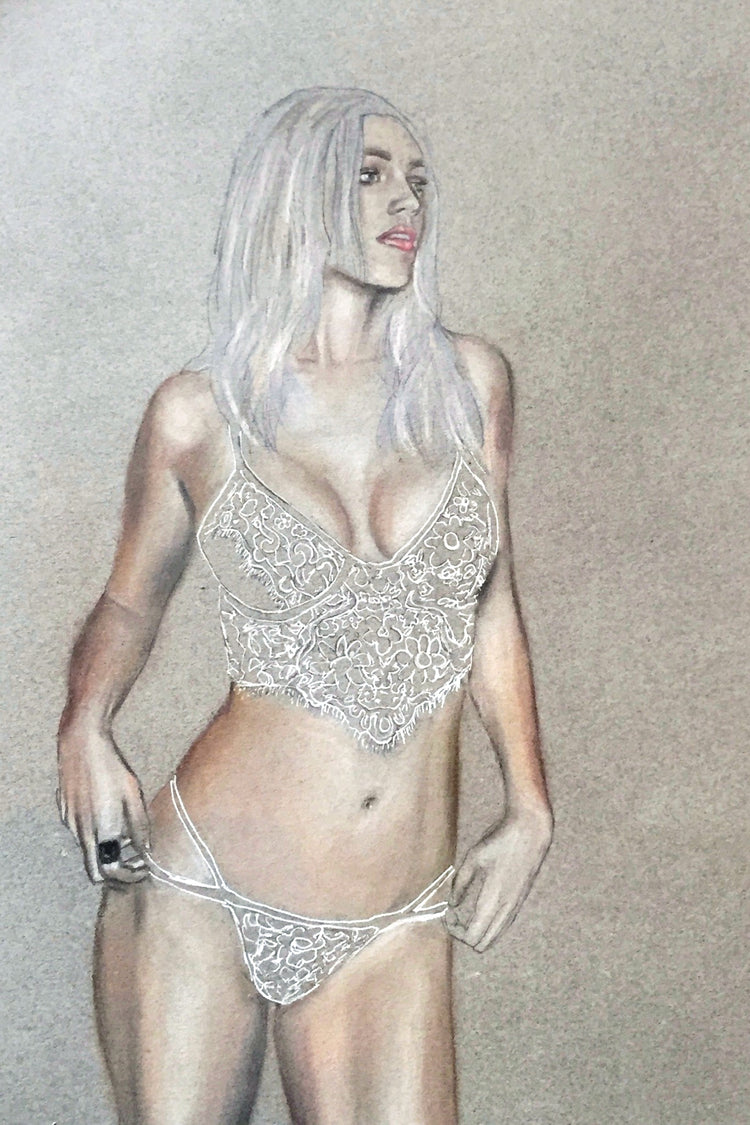 Rose Series Winter Print