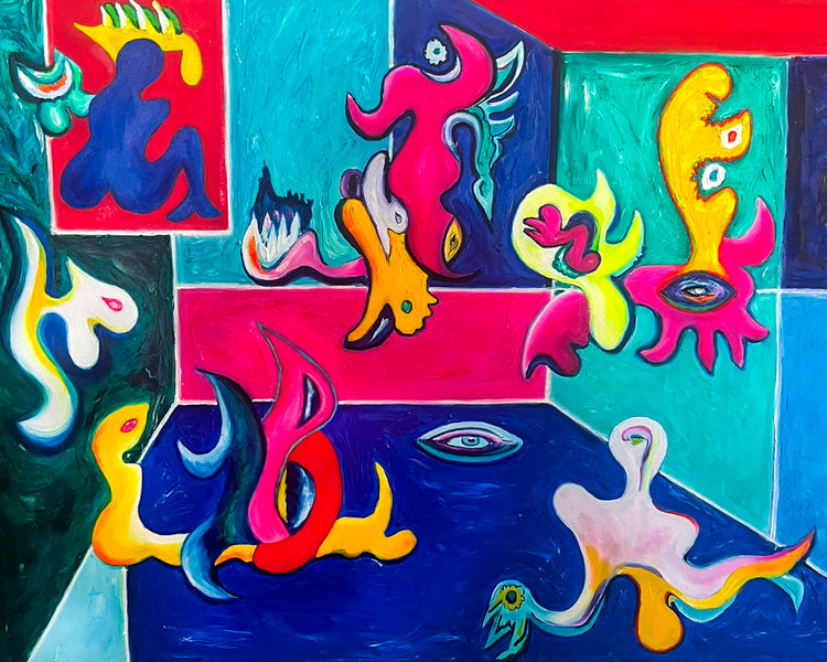 Surreal Symphony Print