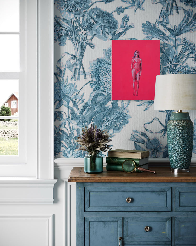 Rose-Tinted Ruin Original Artwork