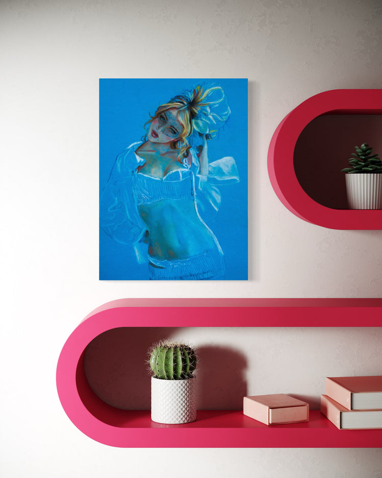 Sapphire Siren Original Artwork