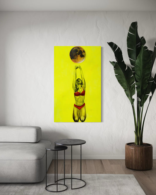 You are the Moon Original Artwork