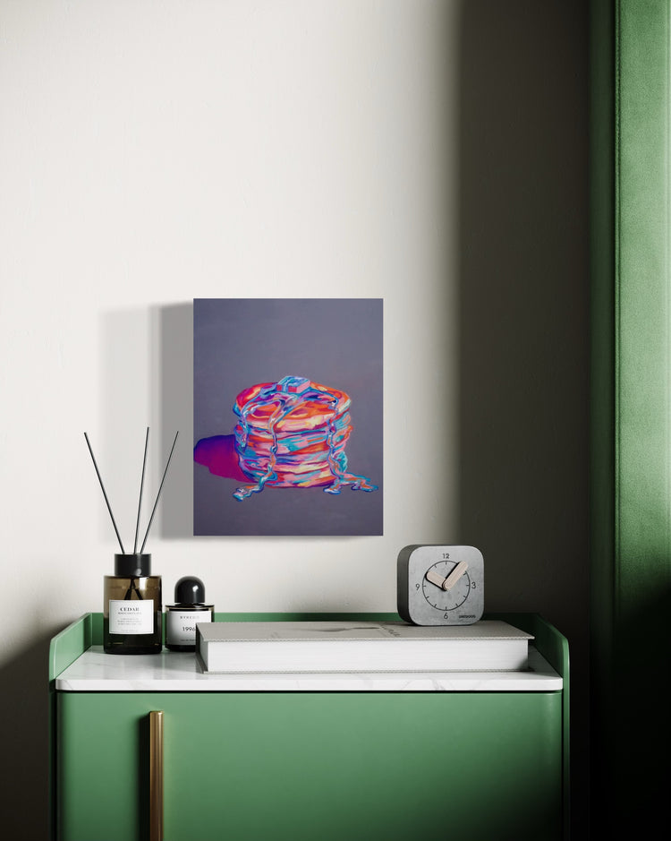 Rainbow Breakfast Canvas