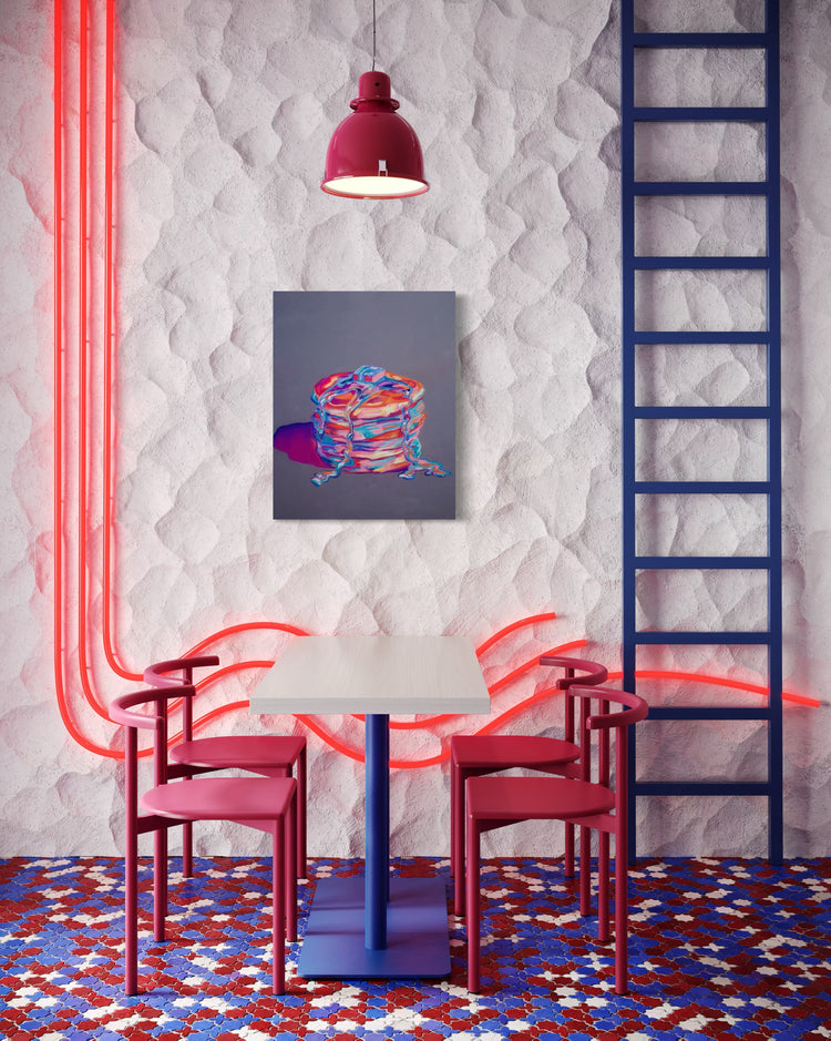 Rainbow Breakfast Canvas