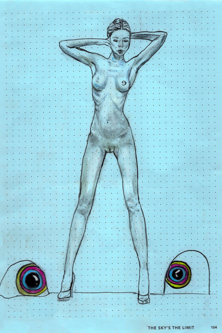 Starve Series Baby Blue Print