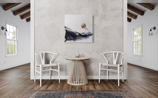 Do You Want Thighs with that? Printed Canvas