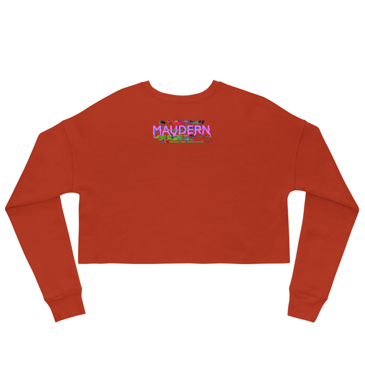 Fragments Crop Sweatshirt