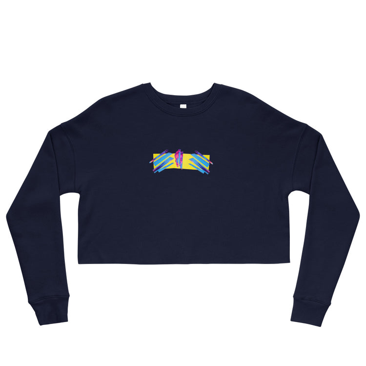 Fragments Crop Sweatshirt