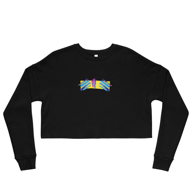 Fragments Crop Sweatshirt