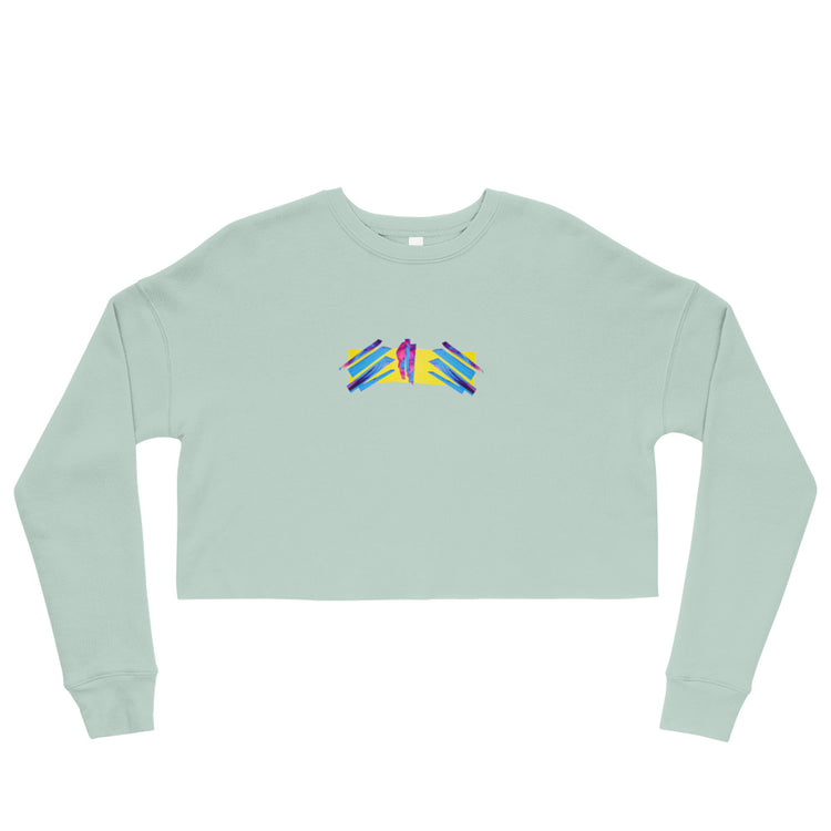 Fragments Crop Sweatshirt