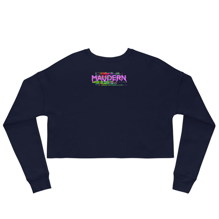 Fragments Crop Sweatshirt