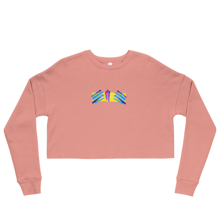 Fragments Crop Sweatshirt