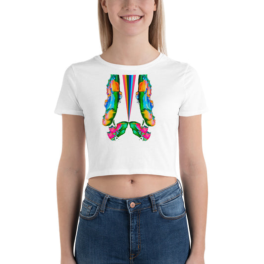 Melting Pot Crop tee