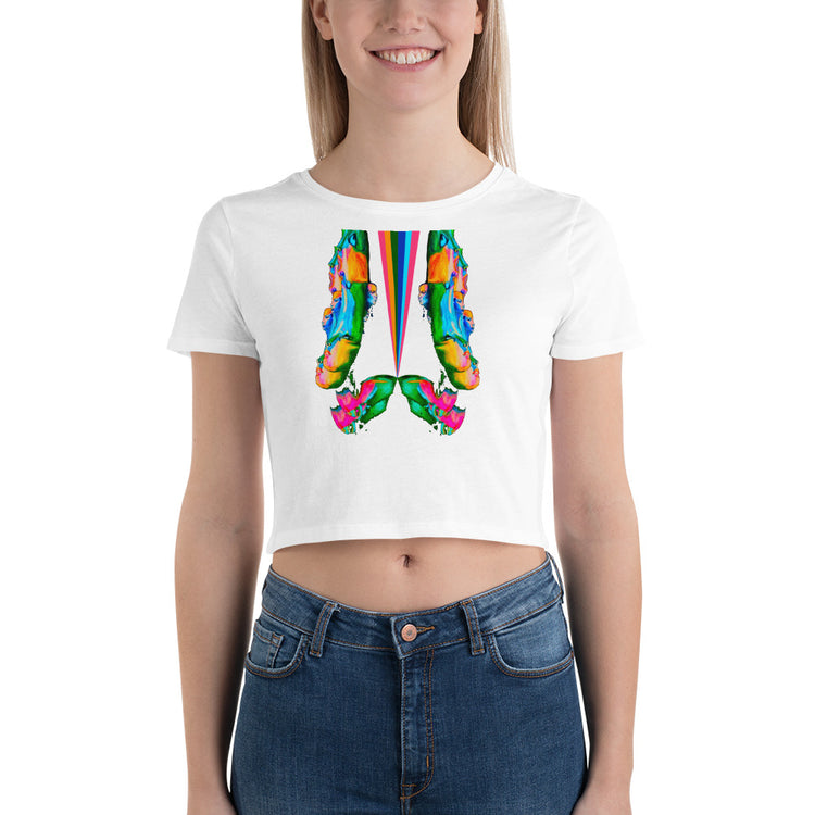 Melting Pot Crop tee
