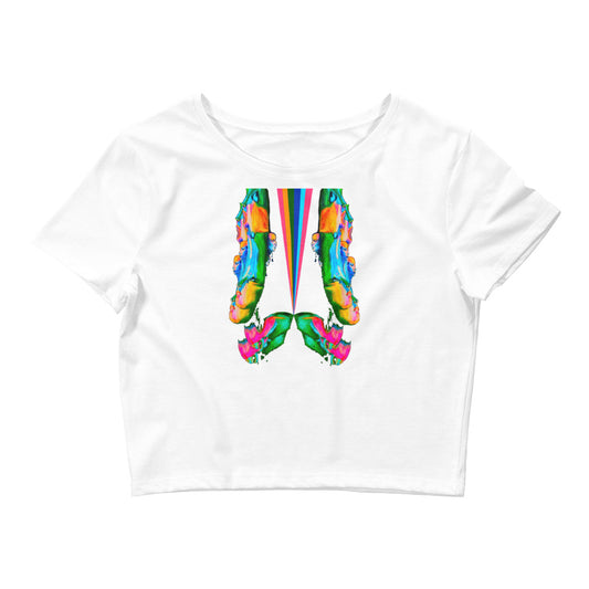 Melting Pot Crop tee