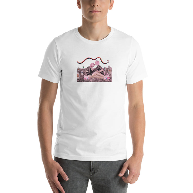 Just Hangin Short-Sleeve Unisex T-Shirt