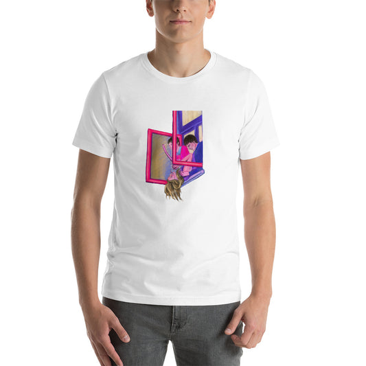 Just Hangin Short-Sleeve Unisex T-Shirt