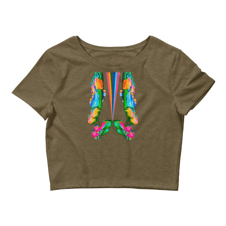 Melting Pot Crop tee