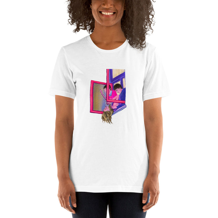 Just Hangin Short-Sleeve Unisex T-Shirt